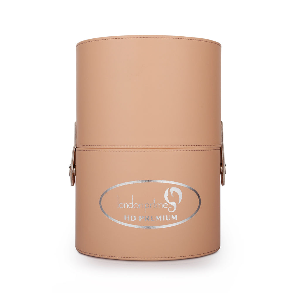 Peach Cylinder Shaped Brush Holder - London Prime