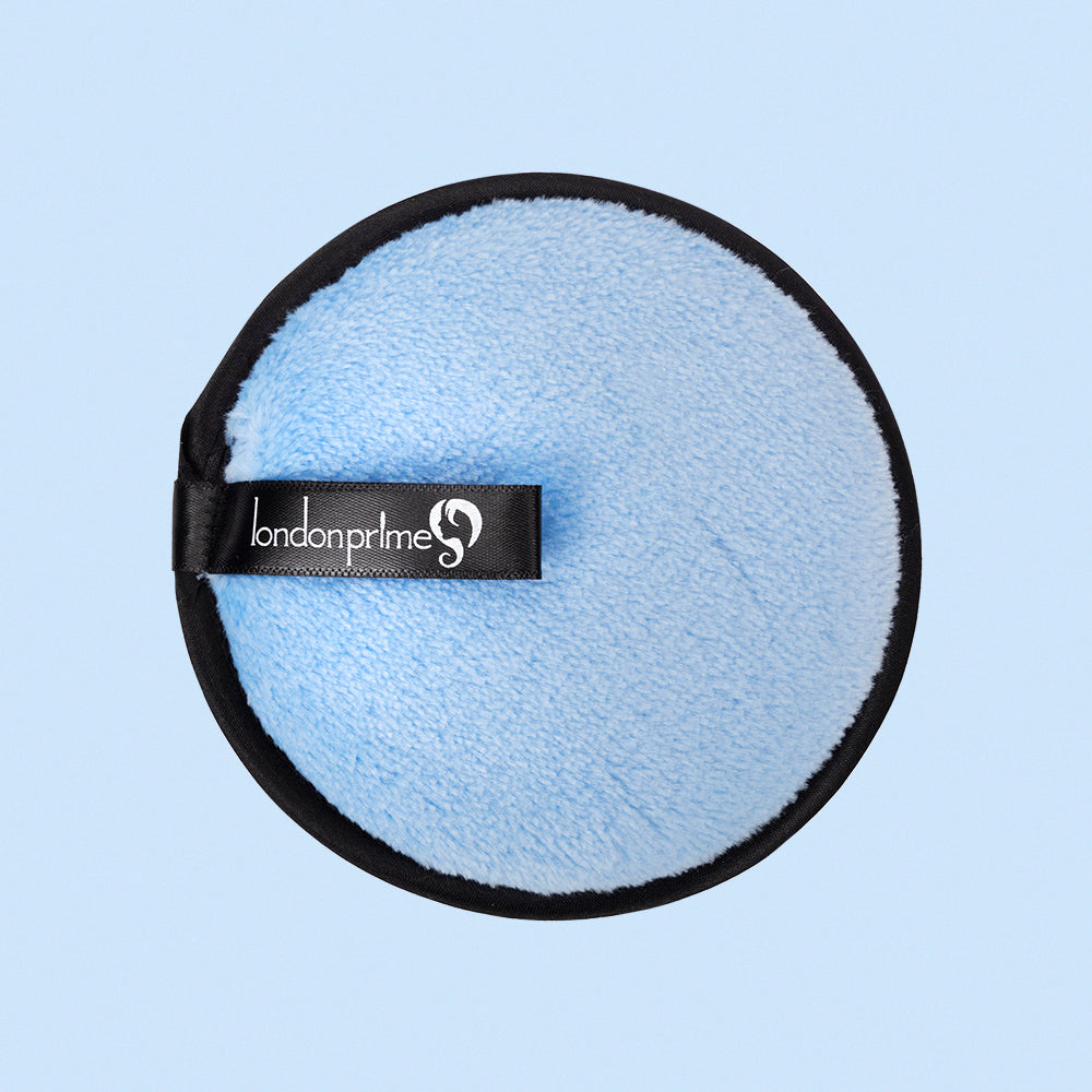 Best Reusable Denim Blue Makeup Remover Pad Pro - London Prime