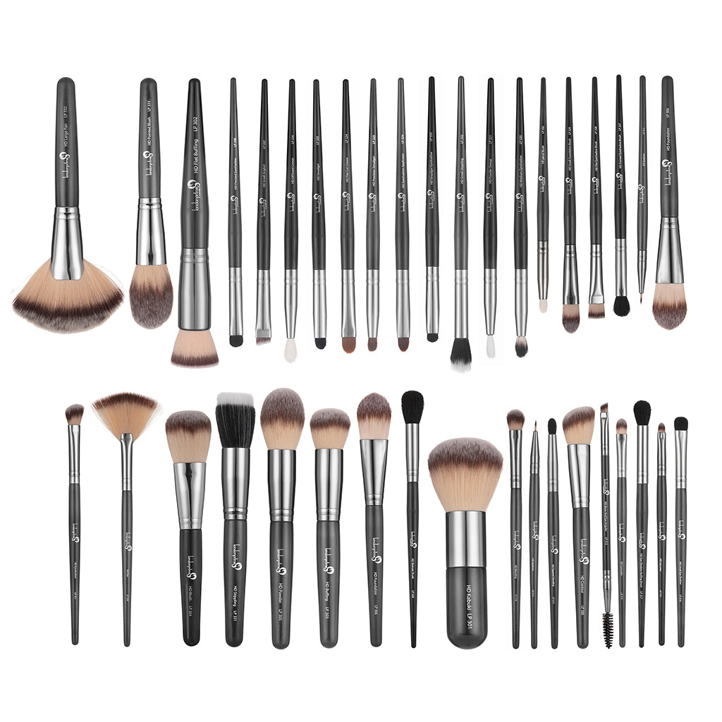 London Prime HD Signature Brush Set – 38 Pcs Professional Makeup Brushes