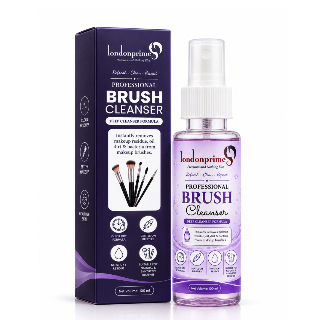 London Prime Professional Brush Cleanser – Deep Cleansing Spray 100ml
