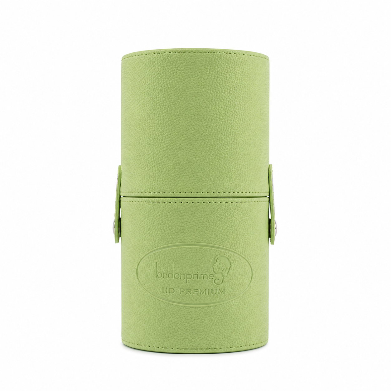 LONDON PRIME Brush Holder Cylinder Shaped Medium -Large 4.5 inches (Light Green)
